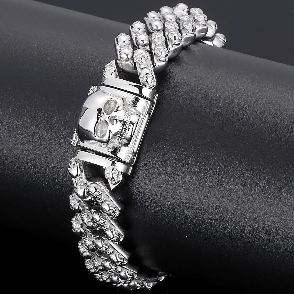 Bracelete Niflheim – Crânios