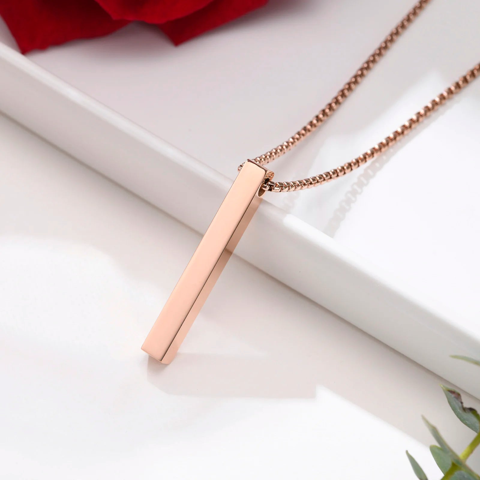 Mjölnir Minimalista – Colar Retangular