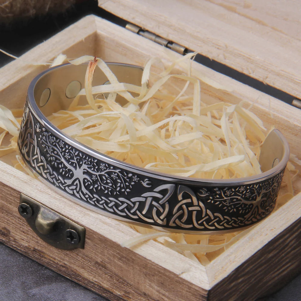 Bracelete Yggdrasil – Raízes Eternas