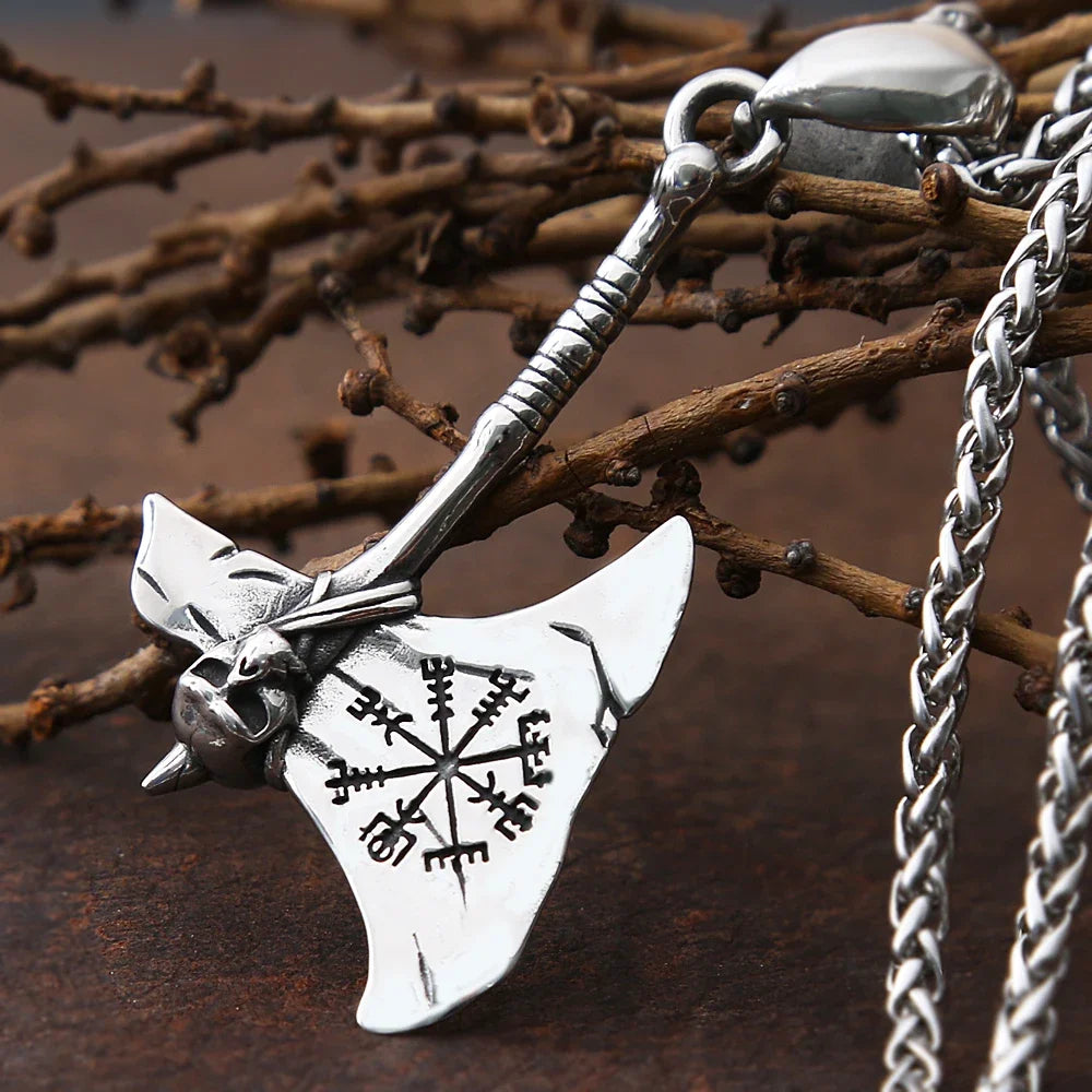 Colar Machado Vegvísir de Odin
