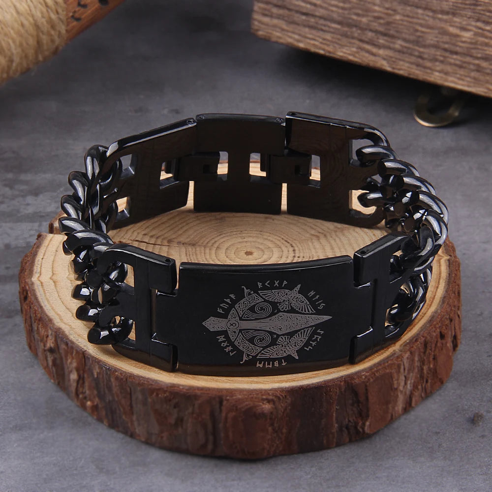 Bracelete Viking Sköll & Hati