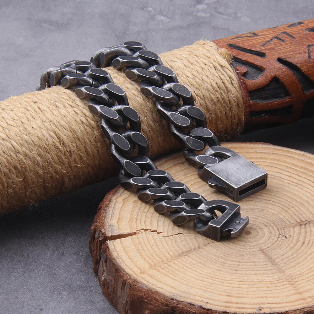 Bracelete Drakkar Chain – Corrente dos Conquistadores