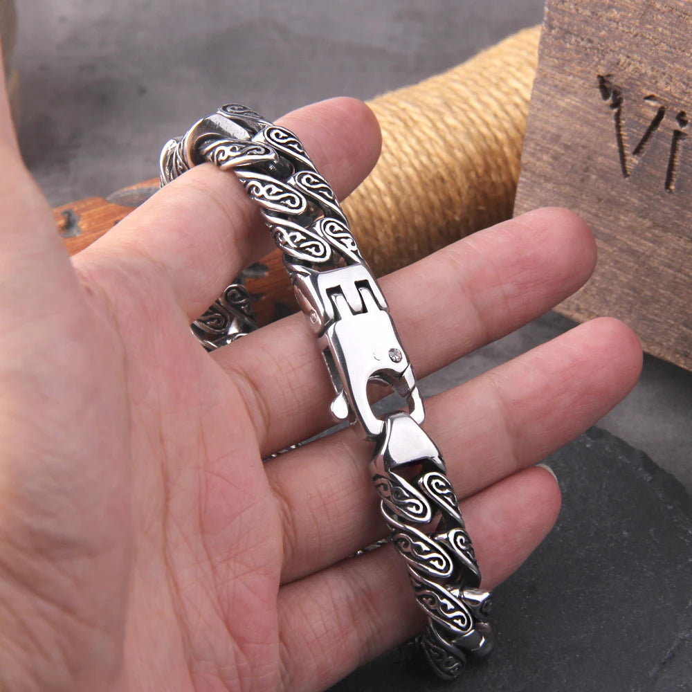 Bracelete Serpente Nórdica – Ciclo Inquebrável