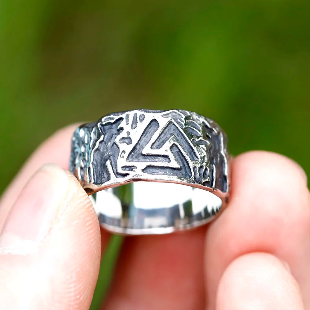 Anel Valknut – Marca do Destino