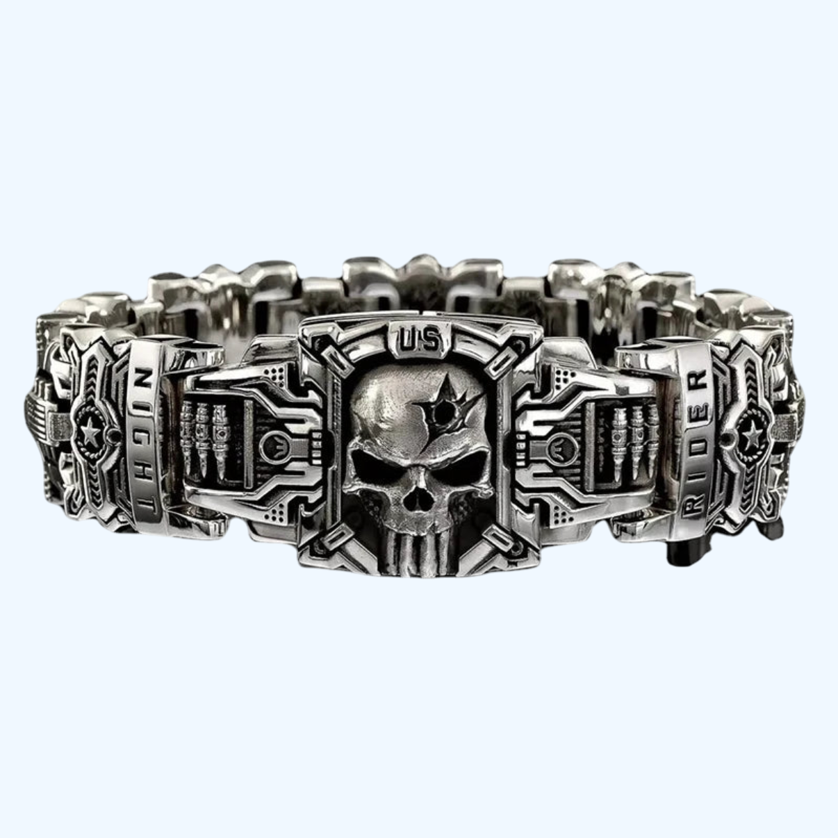 Bracelete Sköll – O Destino dos Guerreiros