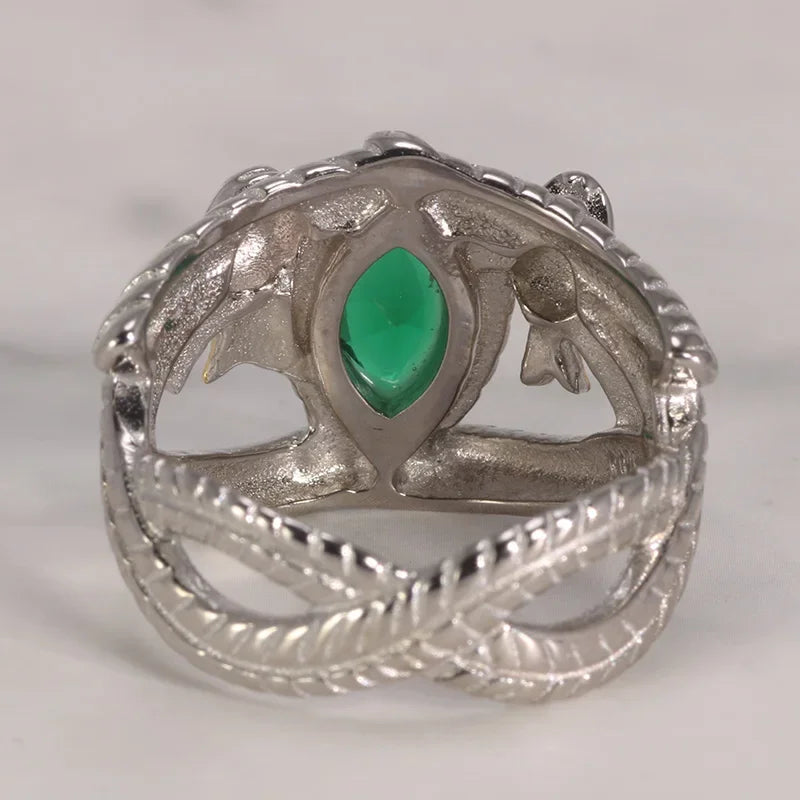 Anel Esmeralda de Midgard S925
