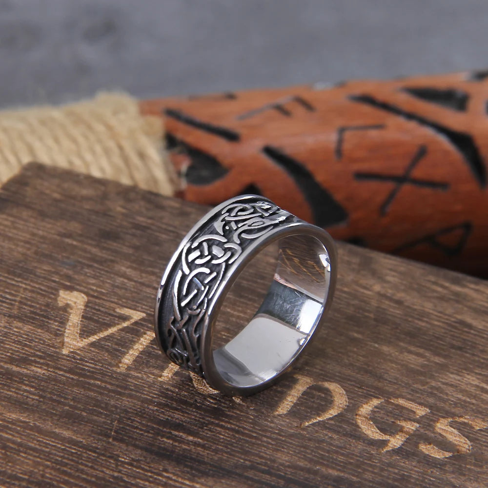 Anel Jarl Knot – Nó da Eternidade