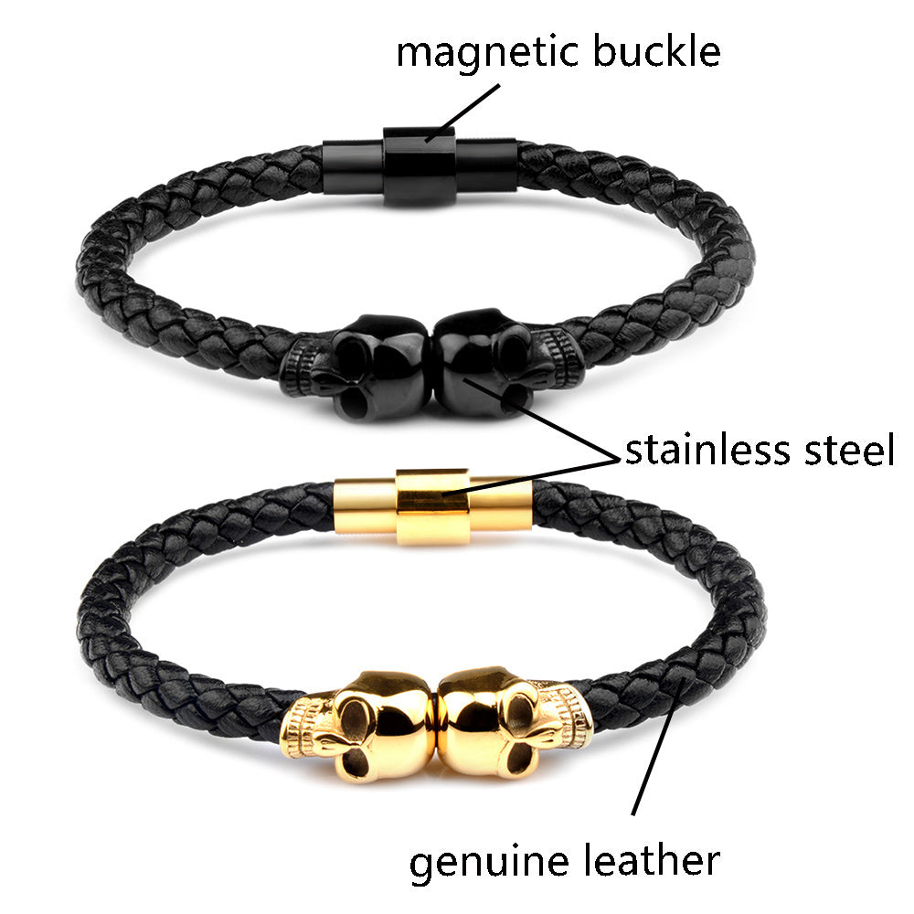 Bracelete Skuggi – Crânios