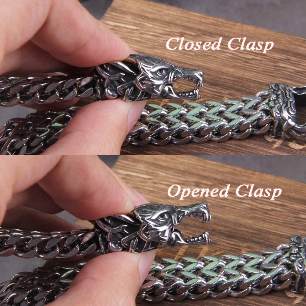 Bracelete Lobo Viking