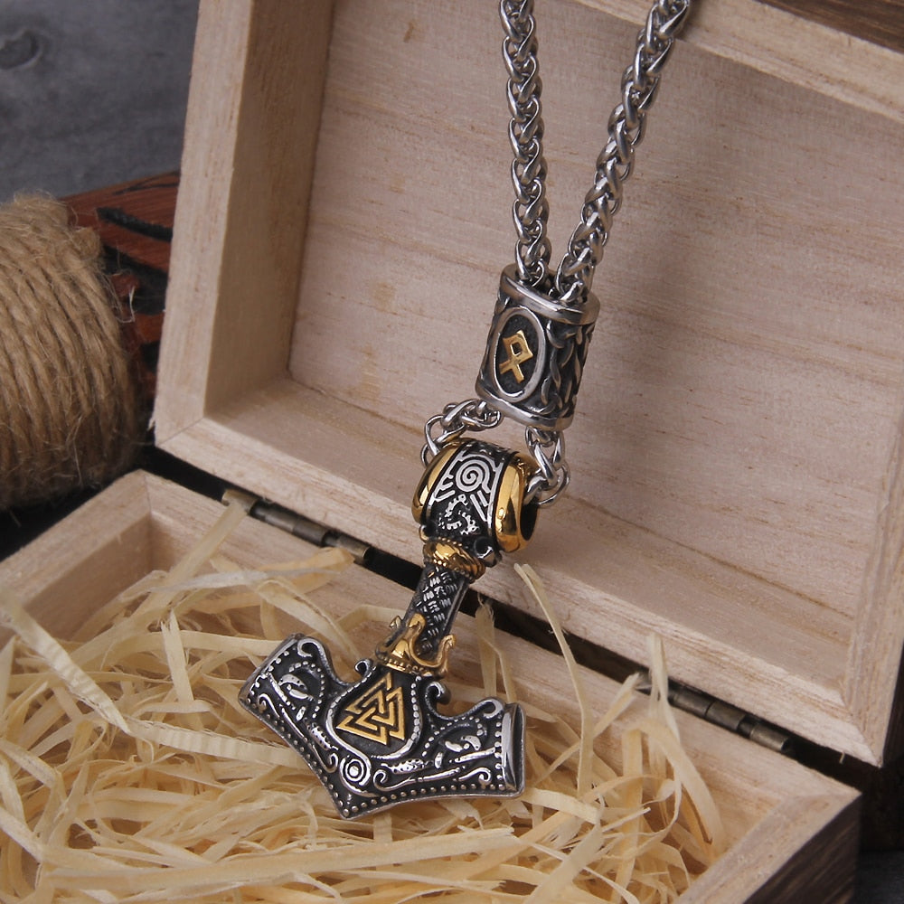 Colar Martelo de Thor Mjölnir