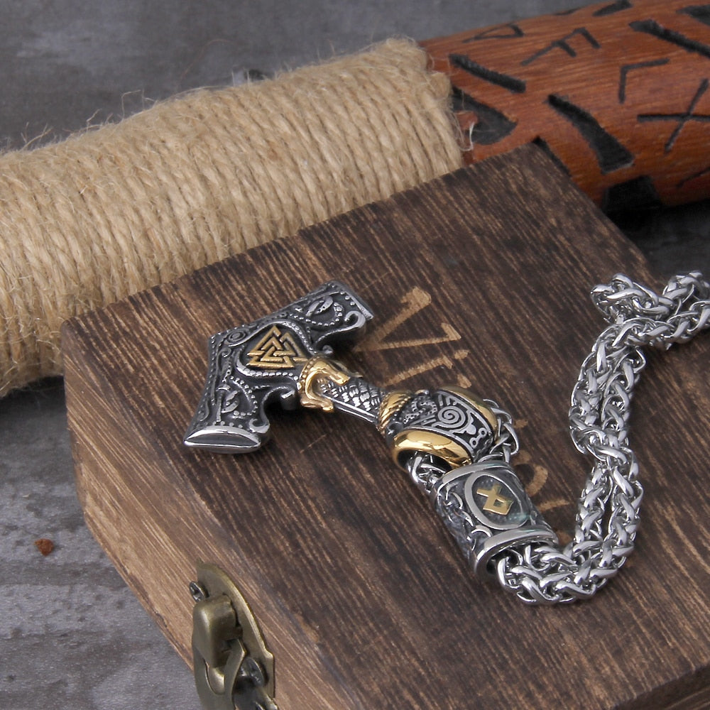 Colar Martelo de Thor Mjölnir